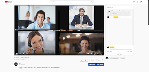 3CX live video conferencing