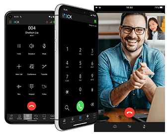 3CX Mobile Client which enables users to call any party from their smartphone
